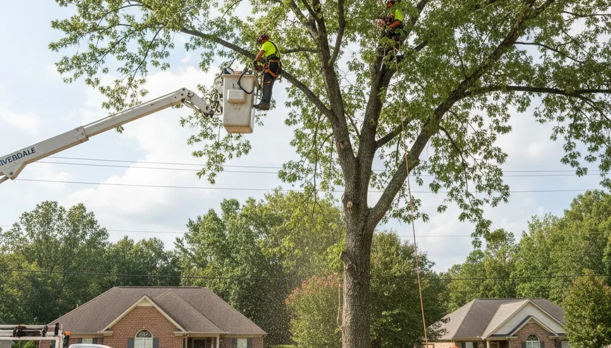 Professional tree removal service in Atlanta GA by certified arborists at Tree Services Atlanta Georgia